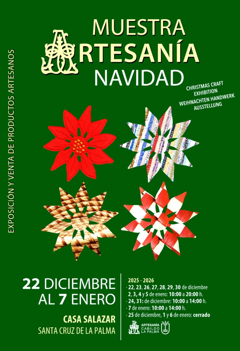 Pitusa Creaciones en la Muestra de Artesanía de Navidad en la Casa Salazar